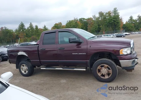 2005 Dodge Ram 2500 St/Slt из США, поврежденный, VIN 3D7KS28D25G850680